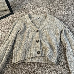 Button sweater